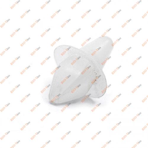 Фотография Клипса № 9 (в упак. 100 шт) (крепеж, пистон)