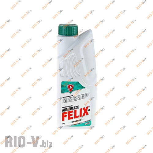 Фотография Тосол антифриз (охлаждающая жидкость) 1 л зеленый -40 G-11 Prolonger Felix