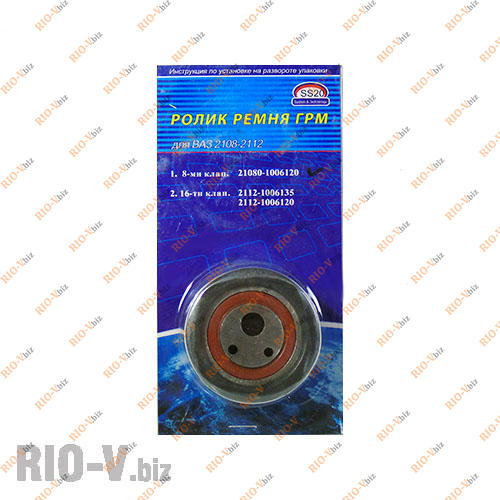 Фотография Ролик ГРМ натяжной 2108 н/о SS-20