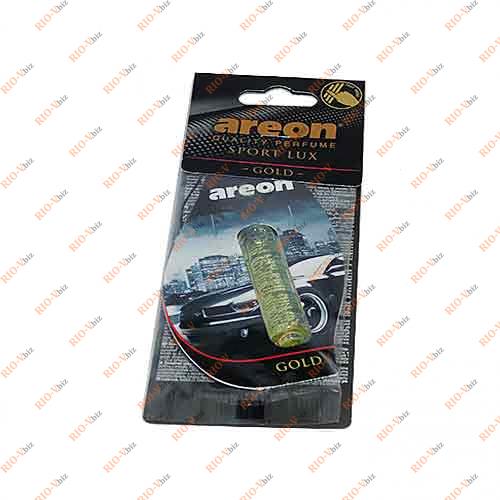 Фотография Освежитель салона на зеркало жидкий 5 мл Gold (золото) Sport Lux Liquid Areon