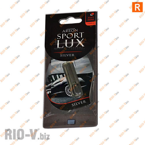 Фотография Освежитель салона на зеркало жидкий 5 мл Silver (серебро) Sport Lux Liquid Areon