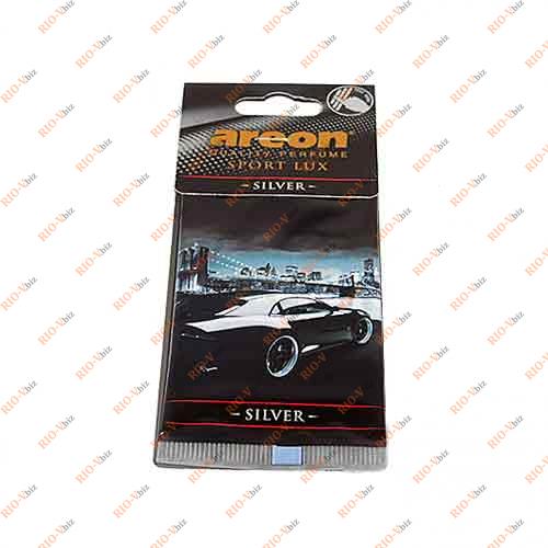 Фотография Освежитель салона Aреон Спорт Люкс Серебро