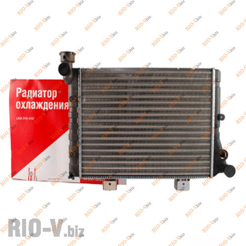 Фотография Радиатор охлаждения 2106 алюм Дааз