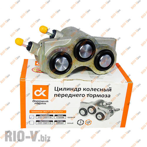 Фотография Цилиндр тормозной передний 2121 правый ДК