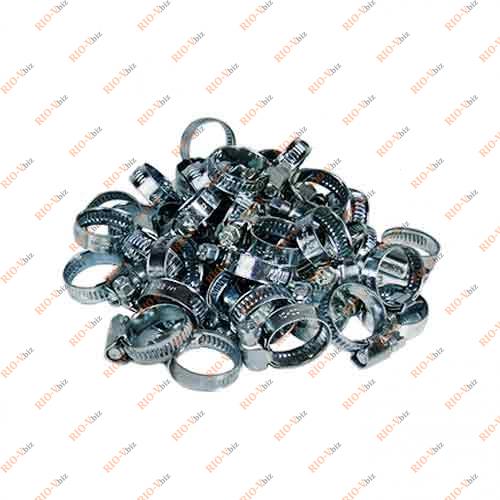 Фотография Хомут червячный 12-22 мм (в упак. 100 шт) Lavita