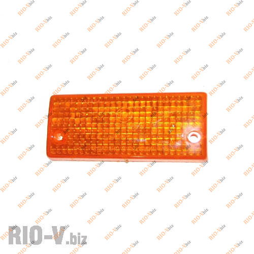 Фотография Стекло указателя поворота 21011 желтое Формула Света