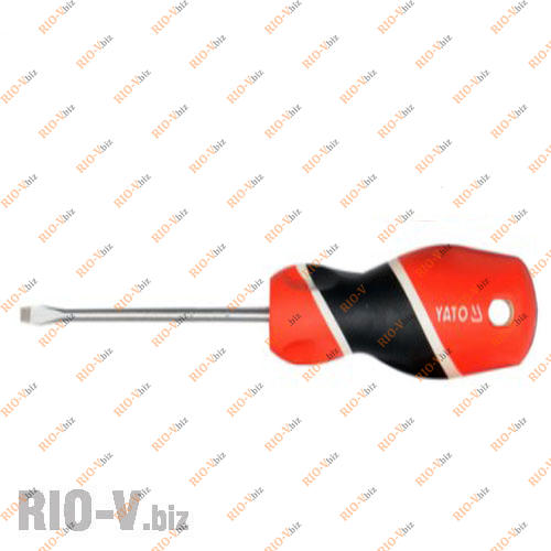 Отвертка плоская PH4*150 мм Yato Фотография Отвертка плоская PH4*150 мм Yato