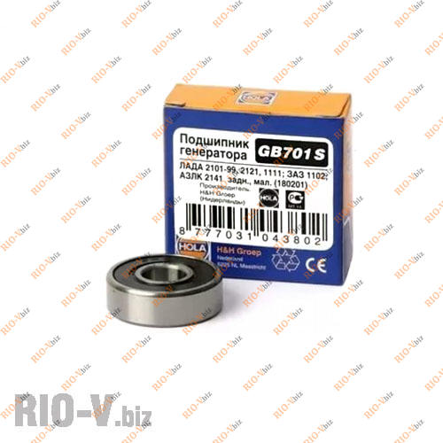 Фотография Подшипник генератора 2101 (201) Hola