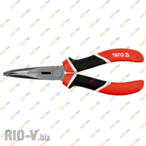 Щипцы гнутые 200 мм CrV Yato Фотография Щипцы гнутые 200 мм CrV Yato