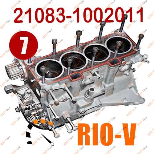 Фотография Блок цилиндров 21083 16 V в сборе ВАЗ