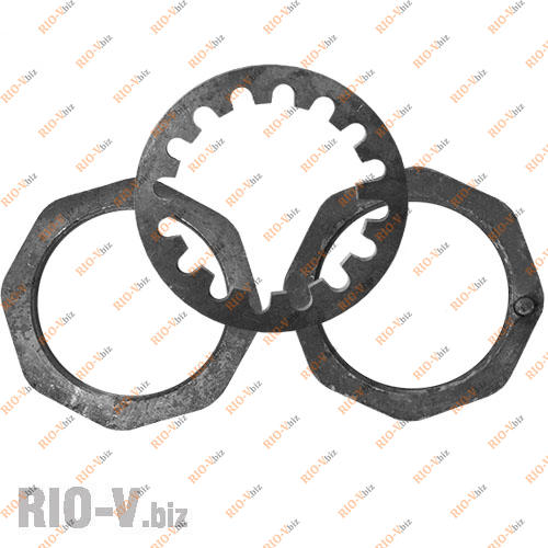 Фотография Гайка ступицы задней Газель к-т ДК