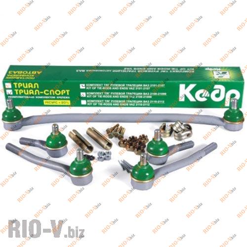 Фотография Комплект рулевых тяг (трапеция) 2101 Кедр Триал-Спорт