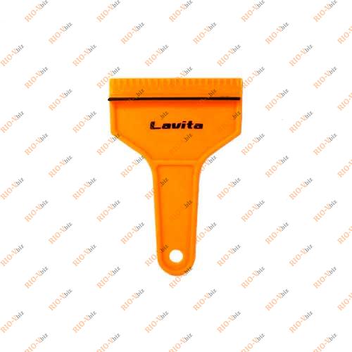 Скребок c водосгоном и держателем Lavita 10х15 см Фотография Скребок c водосгоном и держателем Lavita 10х15 см