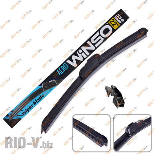 Щетка стеклоочистителя гибкая Aero 22/550 Winso Фотография Щетка стеклоочистителя гибкая Aero 22/550 Winso