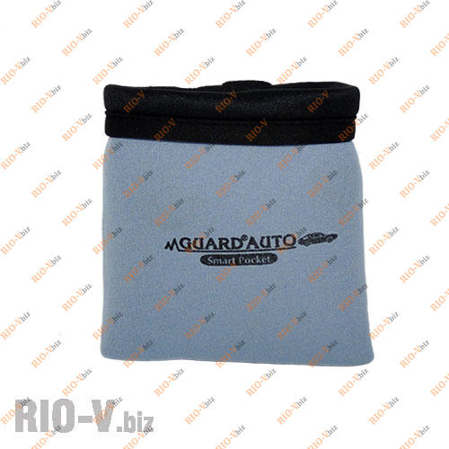 Фотография Автомобильный держатель для телефона Guard серый КАРМАН