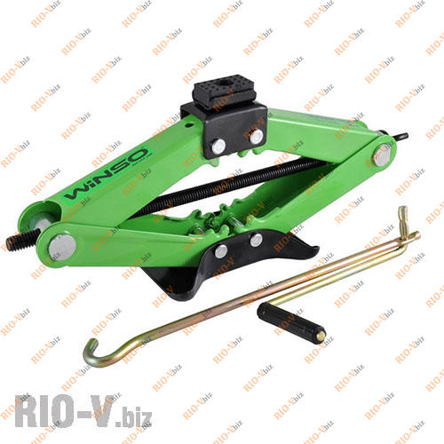 Фотография Домкрат ромбовидный 2т подъем 120-413 мм Winso