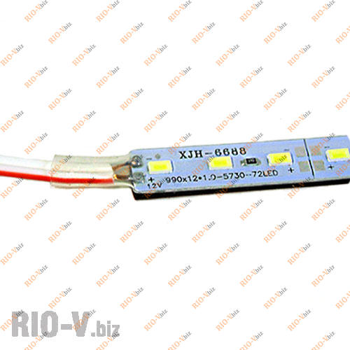 Фотография Светодиодная лента на металле 25см белая
