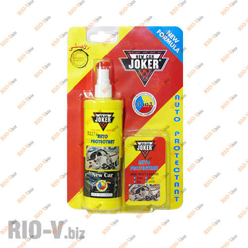 Фотография Полироль для салона New Car с губкой 300 мл Joker