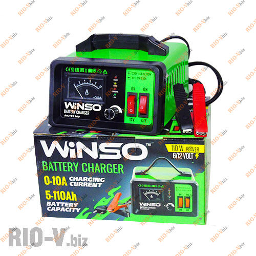 Зарядное устройство 6/12V 10A Winso Фотография Зарядное устройство 6/12V 10A Winso