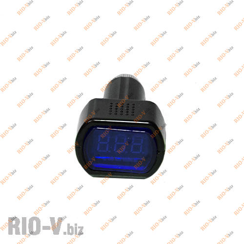 Фотография Прибор вольтметр с проводом 12 V Autogen