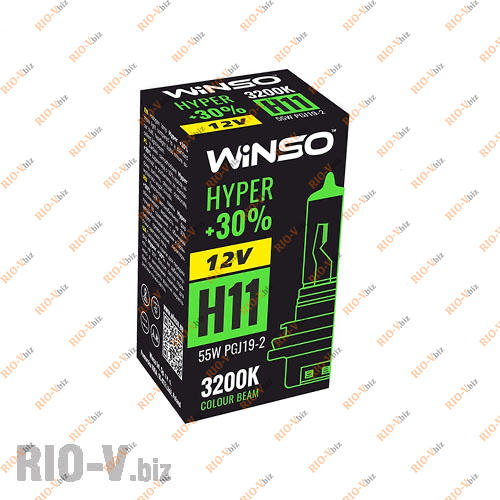 Фотография Лампа H11 12V 55W Winso +30