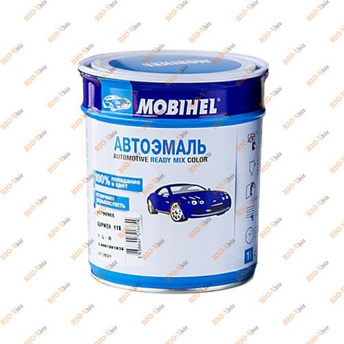 Фотография Автомобильная краска алкидная Mobihel (Мобихел) 118 КАРМЕН 1л