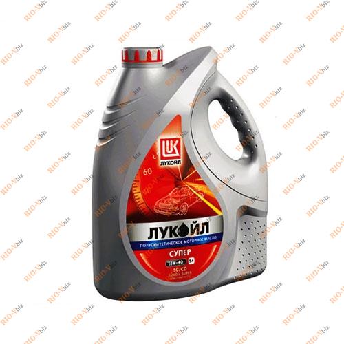 Фотография Масло 10W-40 5л Лукойл Супер