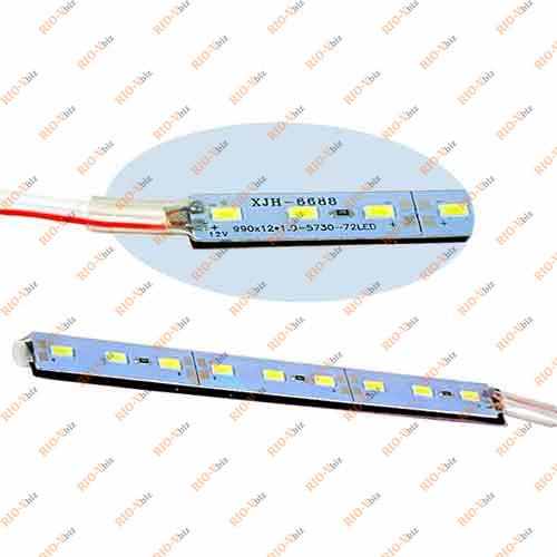 Фотография Светодиодная лента на металле 25см красная