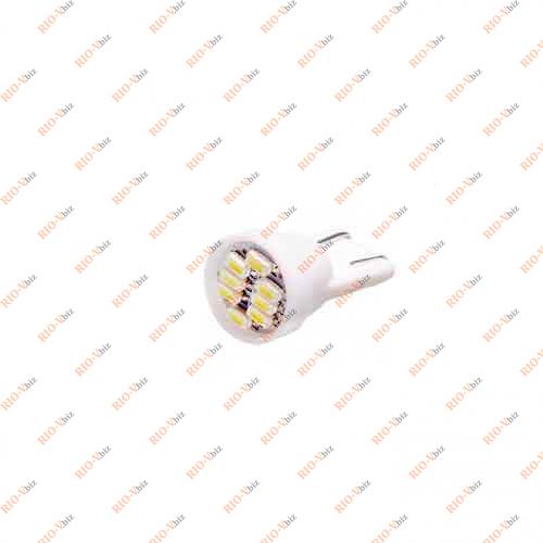 Лампа б/ц LED Т10 12V 8 диодов белая Квант Фотография Лампа б/ц LED Т10 12V 8 диодов белая Квант