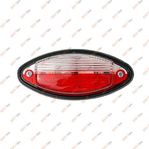 Фотография Габарит прицепа бело-красный Польша