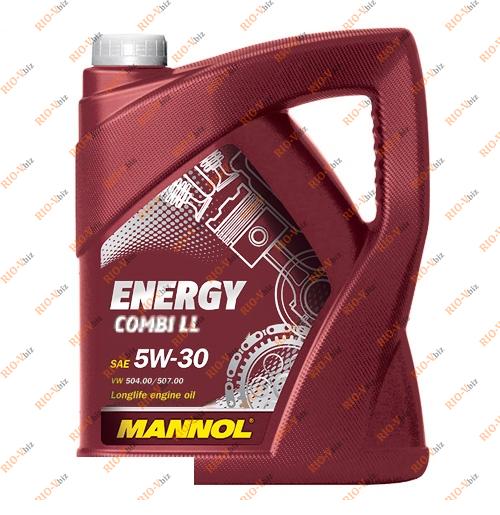 Фотография Масло MANNOL 5W-30 Energy Combi LL 4л