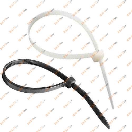 Фотография Хомут пластик 2,5 Х 200 (в упак. 100 шт) білий ДК