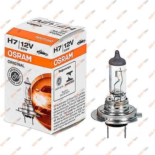 Лампа H7 12V 55W Osram Фотография Лампа H7 12V 55W Osram