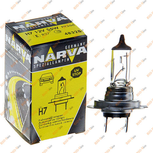 Лампа H7 12V 55W Narva Фотография Лампа H7 12V 55W Narva