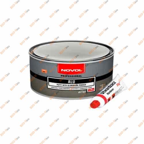 Фотография Шпаклівка Novol ALU (алюм) 1,8кг