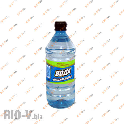 Фотография Вода дистилированная 1л Запорожавтобытхим