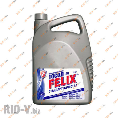 Фотография Тосол (охолодна рідина) Felix 5л -45 економ