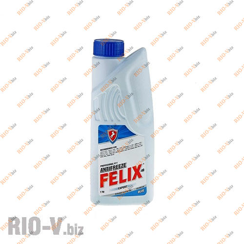 Фотография Тосол антифриз (охолодна рідина) 1 л синій -40 G-11 Expert Felix