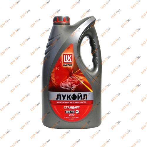 Масло Лукойл 15W-40 Стандарт 4л Фотография Масло Лукойл 15W-40 Стандарт 4л