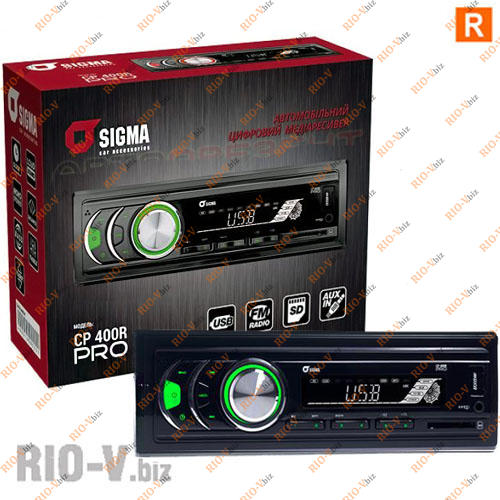 Автомагнітола Sigma CP 400G PRO Фотография Автомагнітола Sigma CP 400G PRO