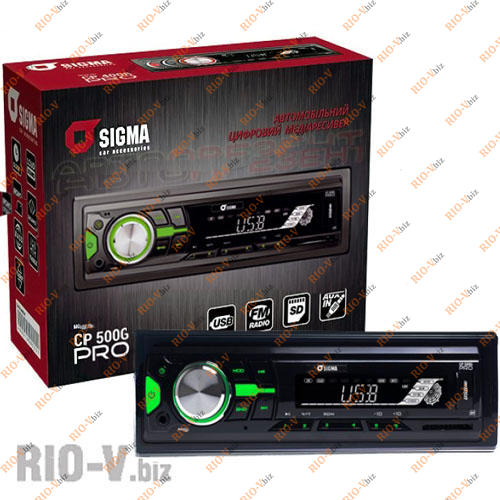 Автомагнітола Sigma CP500G PRO Фотография Автомагнітола Sigma CP500G PRO