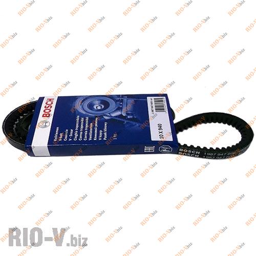 Фотография Ремінь генератора 2101 зубчастий 940 Bosch