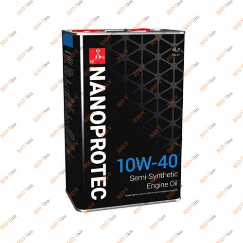 Фотография Масло 10W-40 4л Nanoprotec Engine