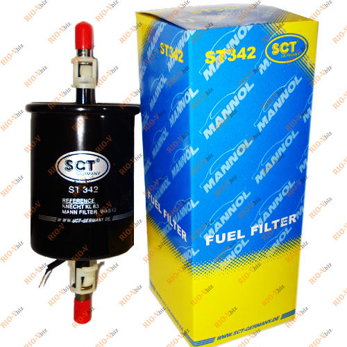 Фотография Фильтр топливный клипса 2110, 1118, 2170, 2123, 2190, Ланос, Сенс, Авео, Лачетти, Матиз, Леганза, Нубира SCT