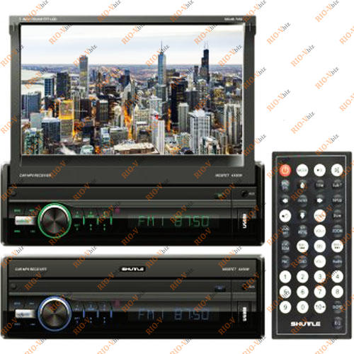 Фотография Автомагнитола SDMN-7060 Bl/Multi (Navitel map) MP5 ресивер SHUTTLE
