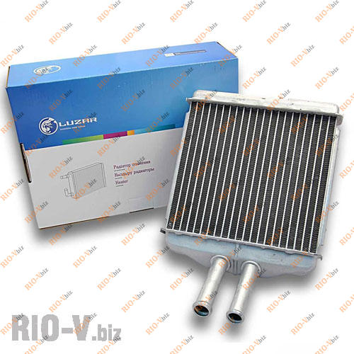 Фотография Радіатор опалювача Ланос алюм (грубка) Лузар