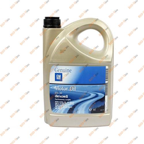Масло GM 5W-30 4л Dexos 2 Фотография Масло GM 5W-30 4л Dexos 2