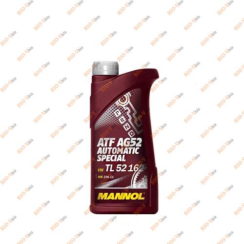Масло MANNOL ATF AG52 Automatic Special 1л Фотография Масло MANNOL ATF AG52 Automatic Special 1л