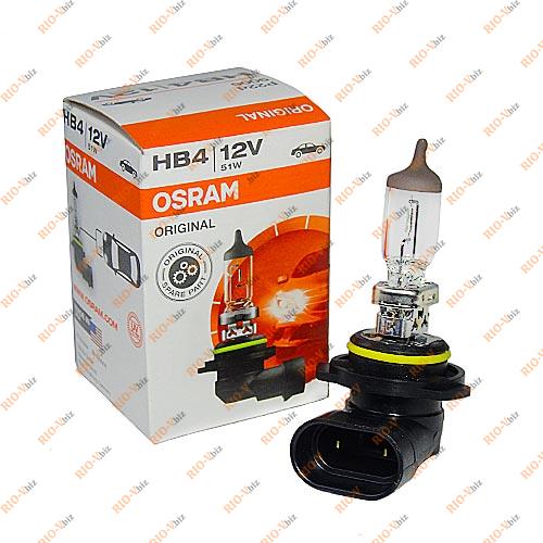 Лампа HВ4 12V 51W Osram Фотография Лампа HВ4 12V 51W Osram