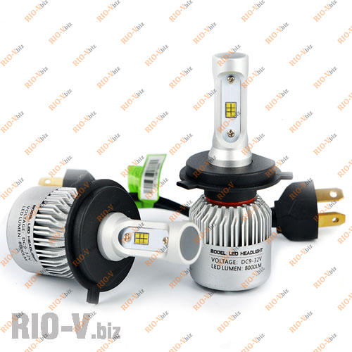 Фотография Лампа LED S2 H4 H / L CSP (C) кулер